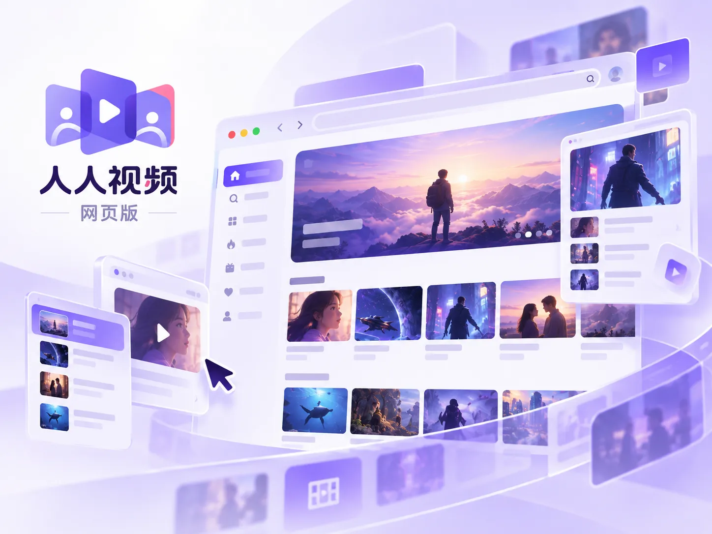 影视内容列表浏览场景